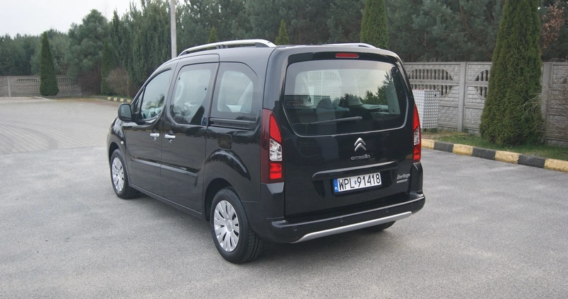 Citroen Berlingo cena 36900 przebieg: 186000, rok produkcji 2015 z Płock małe 497